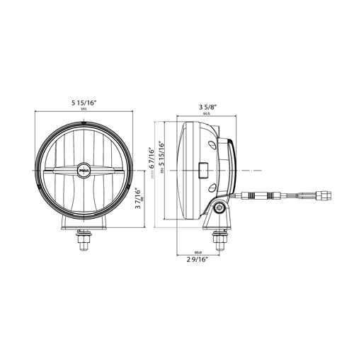 5672 - PIAA LP560 LED White Driving Beam Kit