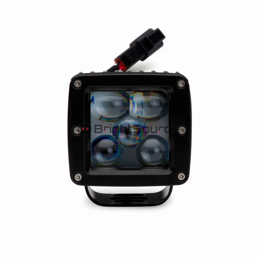75001 - 3″ Cube Light Kit, Driving/Spot Pattern, SAE/DOT Compliant (PAIR)