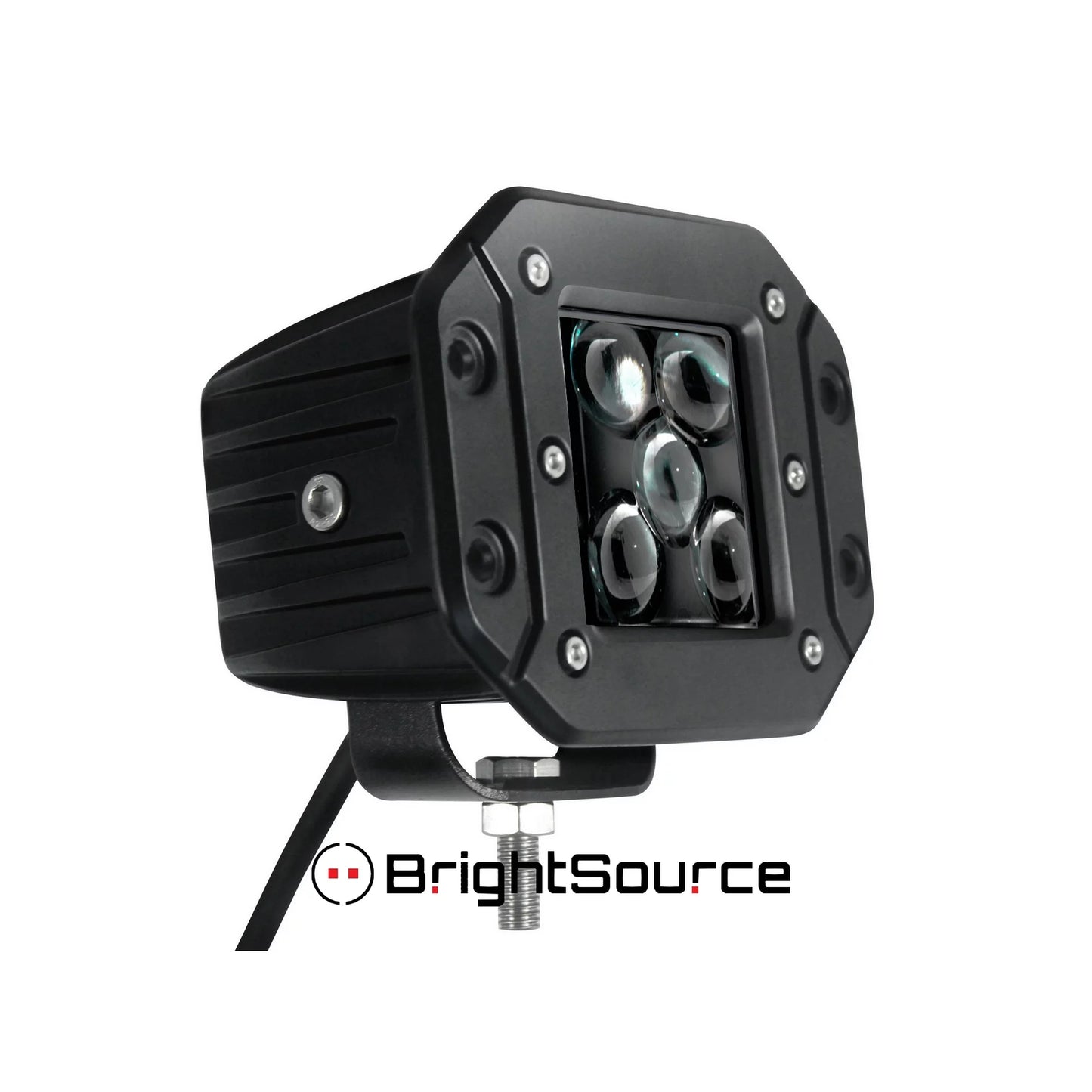 75002 - 3″ Cube Light Kit, (Flush Mount), Driving/Spot Pattern, SAE/DOT Compliant
