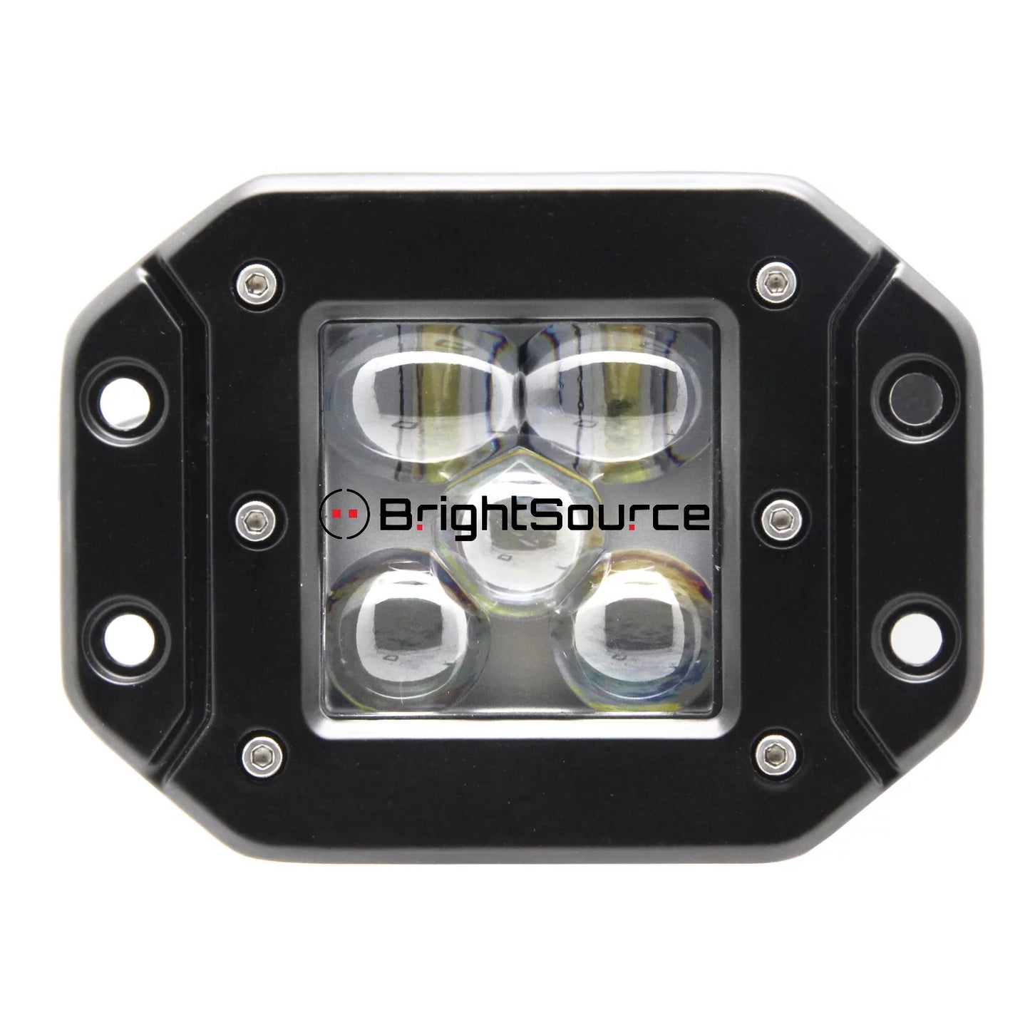 75002 - 3″ Cube Light Kit, (Flush Mount), Driving/Spot Pattern, SAE/DOT Compliant