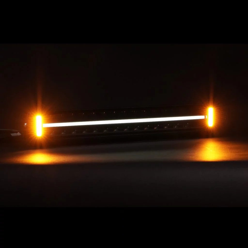 76240 - 20″ Titanium T4 Quad Function – Dual Beam Light Bar