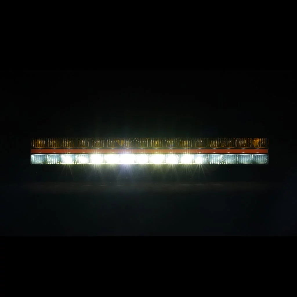 76240 - 20″ Titanium T4 Quad Function – Dual Beam Light Bar