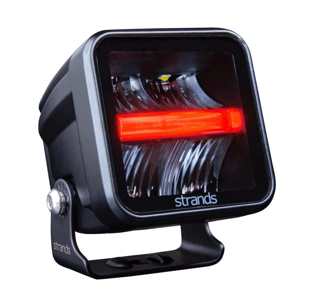 809206 - 3″ Siberia Red Panda Rear Cube Light