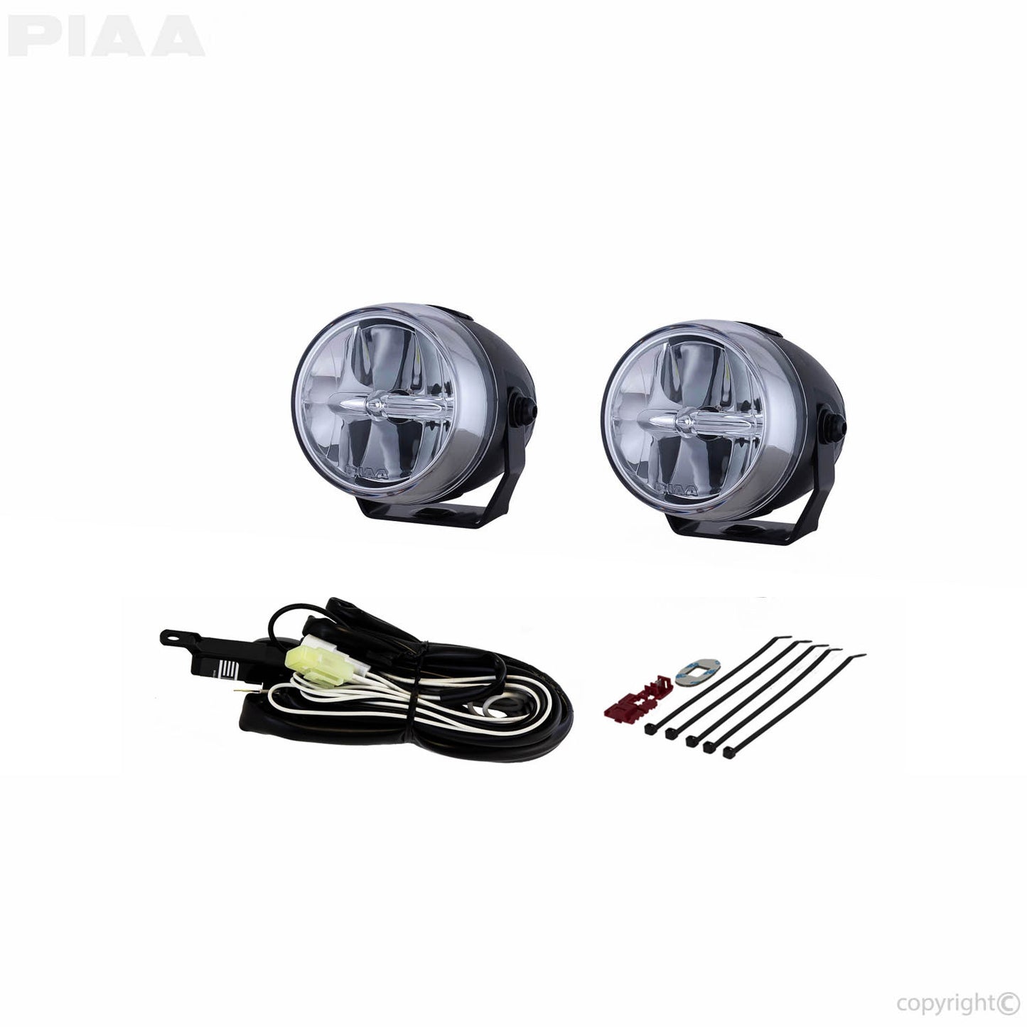 2770 - PIAA LP270 LED White Wide Spread Fog Beam Kit