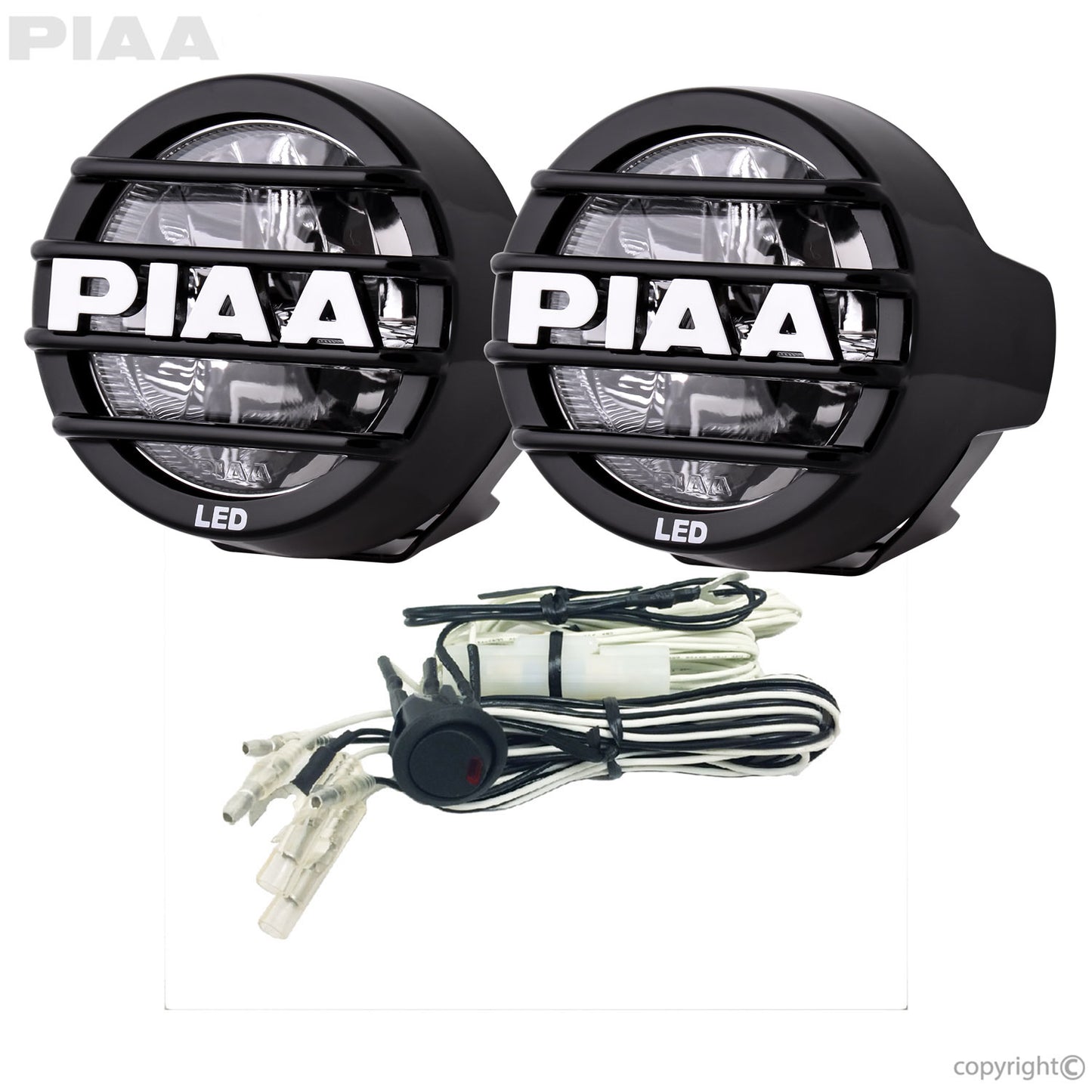 5370 - PIAA LP530 LED White Wide Spread Fog Beam Kit